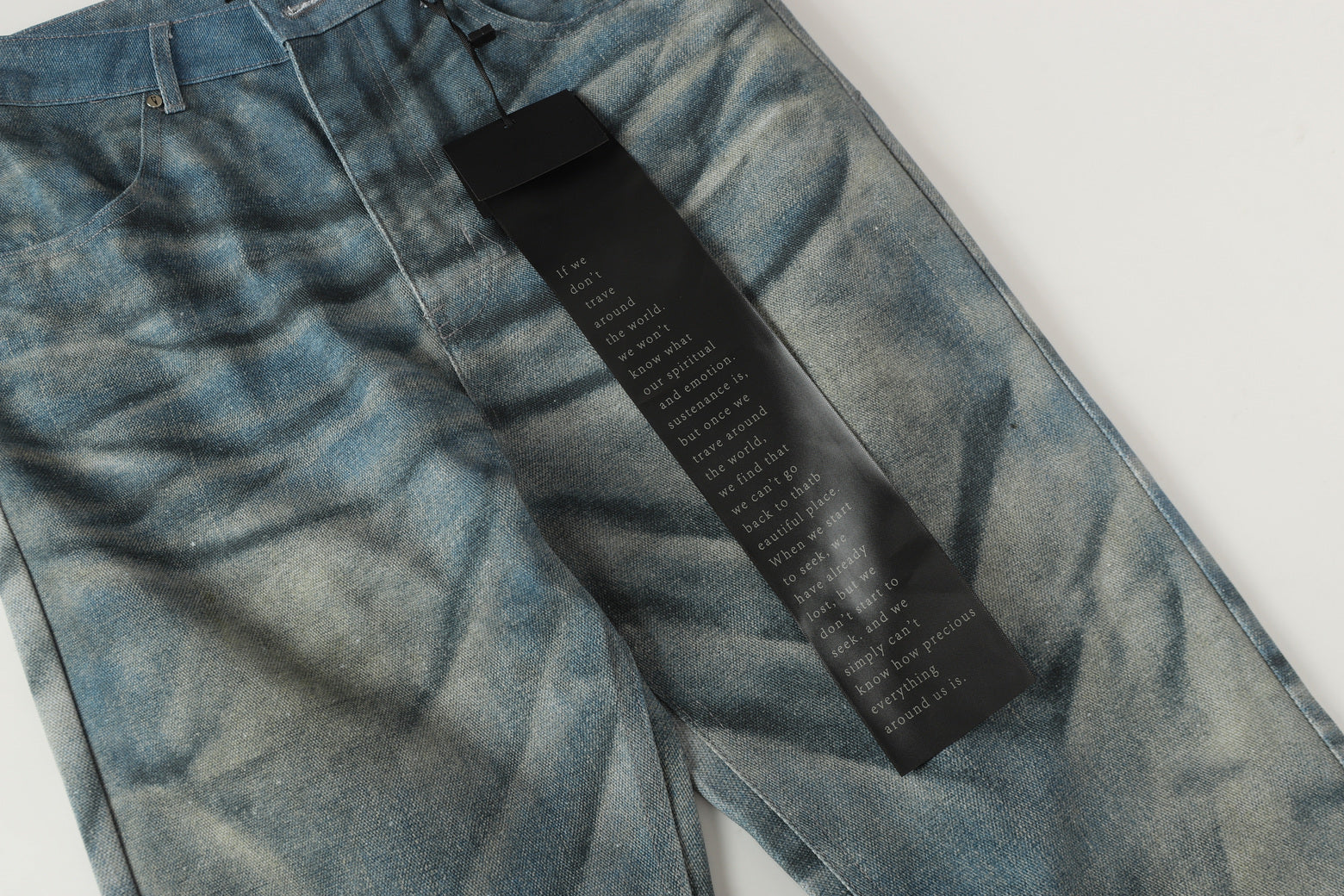 Wrinkle Washed | Stacked Jeans - Santo 