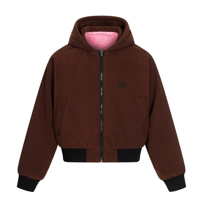 Whisker Ears | Zip-Up Bomber-Style Hoodie