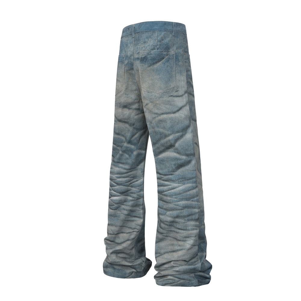 Wrinkle Washed | Stacked Jeans - Santo 