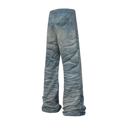 Wrinkle Washed | Stacked Jeans - Santo 