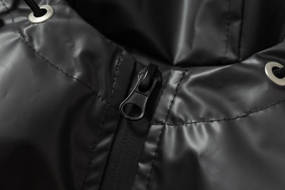 Urban Glossy Techwear | Windbreaker Jacket - Santo 