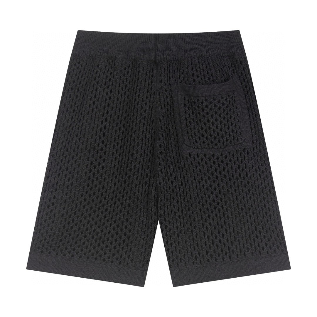 Mesh Stripe Knit | Baggy Shorts - Santo 