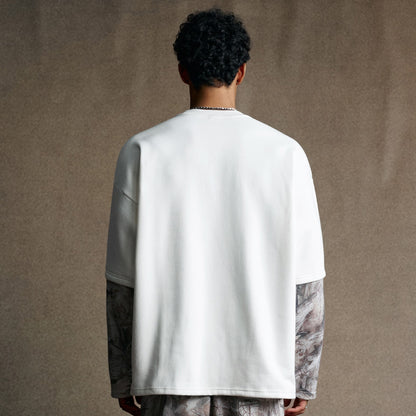 Woodland Camo| Long Sleeve T-Shirt - Santo 