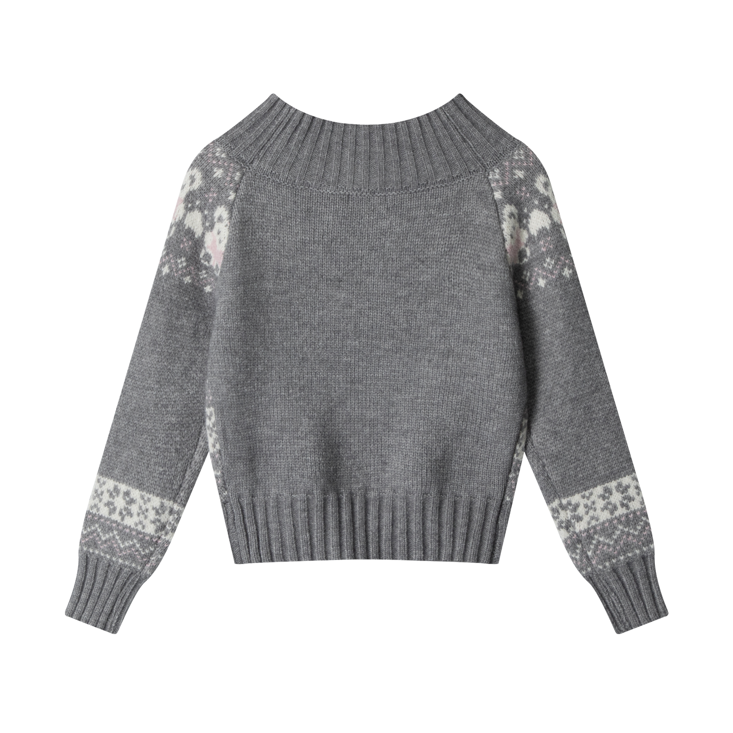 Kitten Knit | Fair Isle Cropped Sweater - Santo 