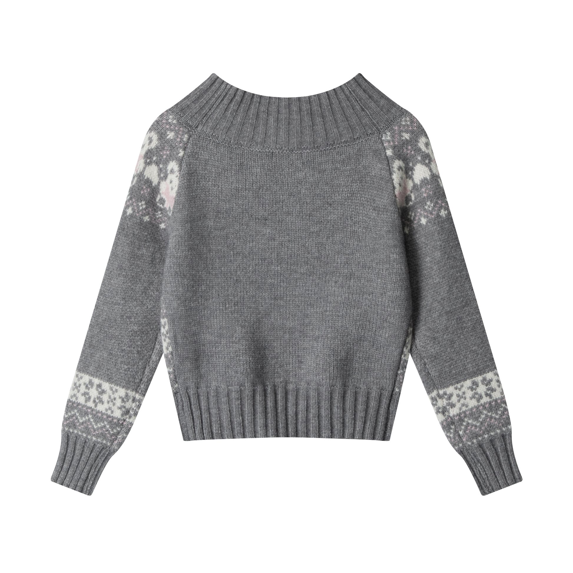 Kitten Knit | Fair Isle Cropped Sweater - Santo 