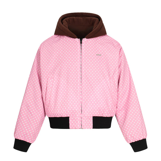 Whisker Ears | Zip-Up Suede Hoodie