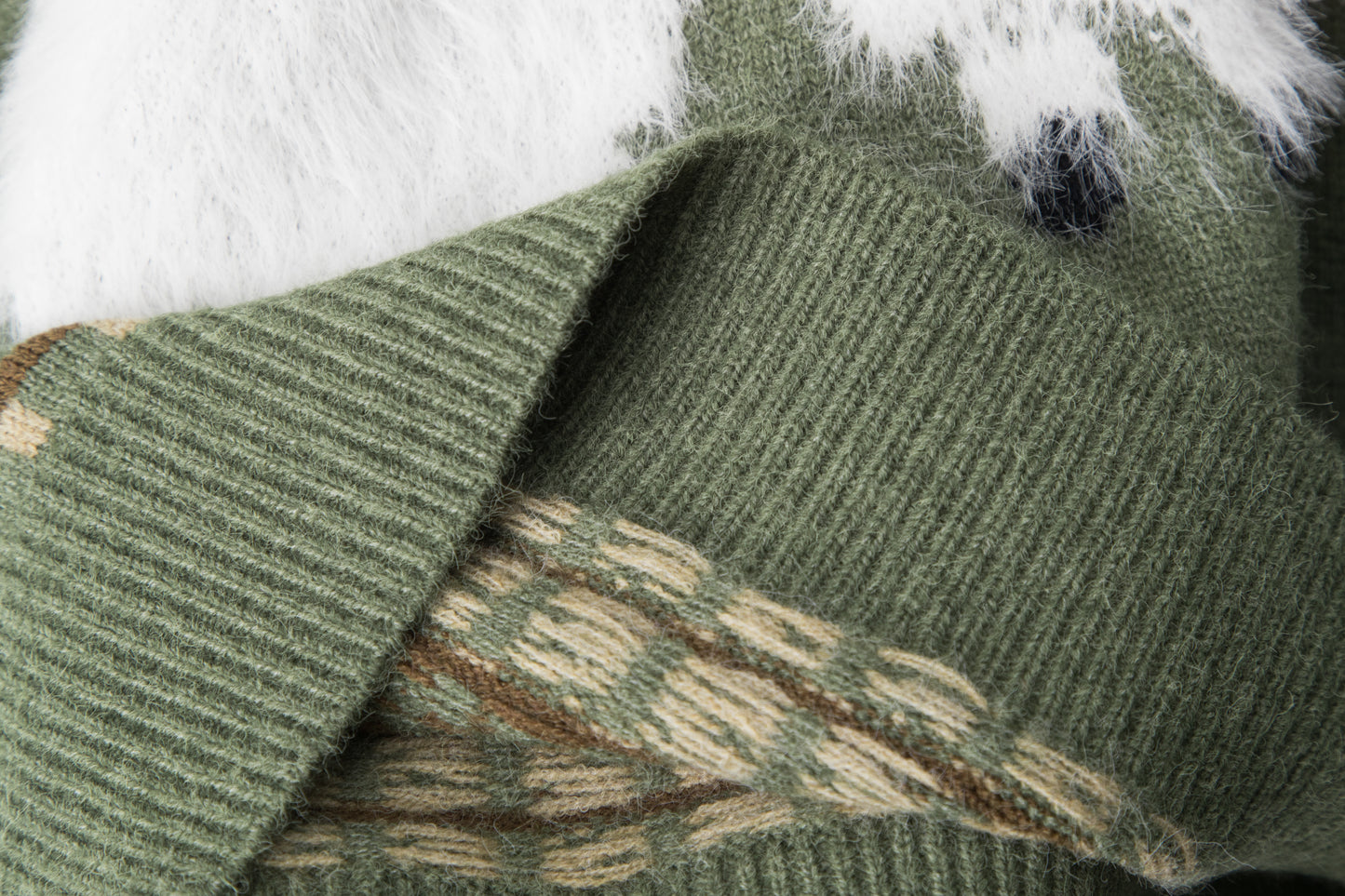 Woolly Pair | Fuzzy Sheep Knit Jumper - Santo 