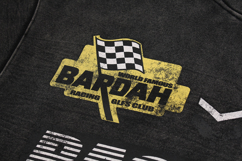 Washed Racing | Zip Up Hoodie