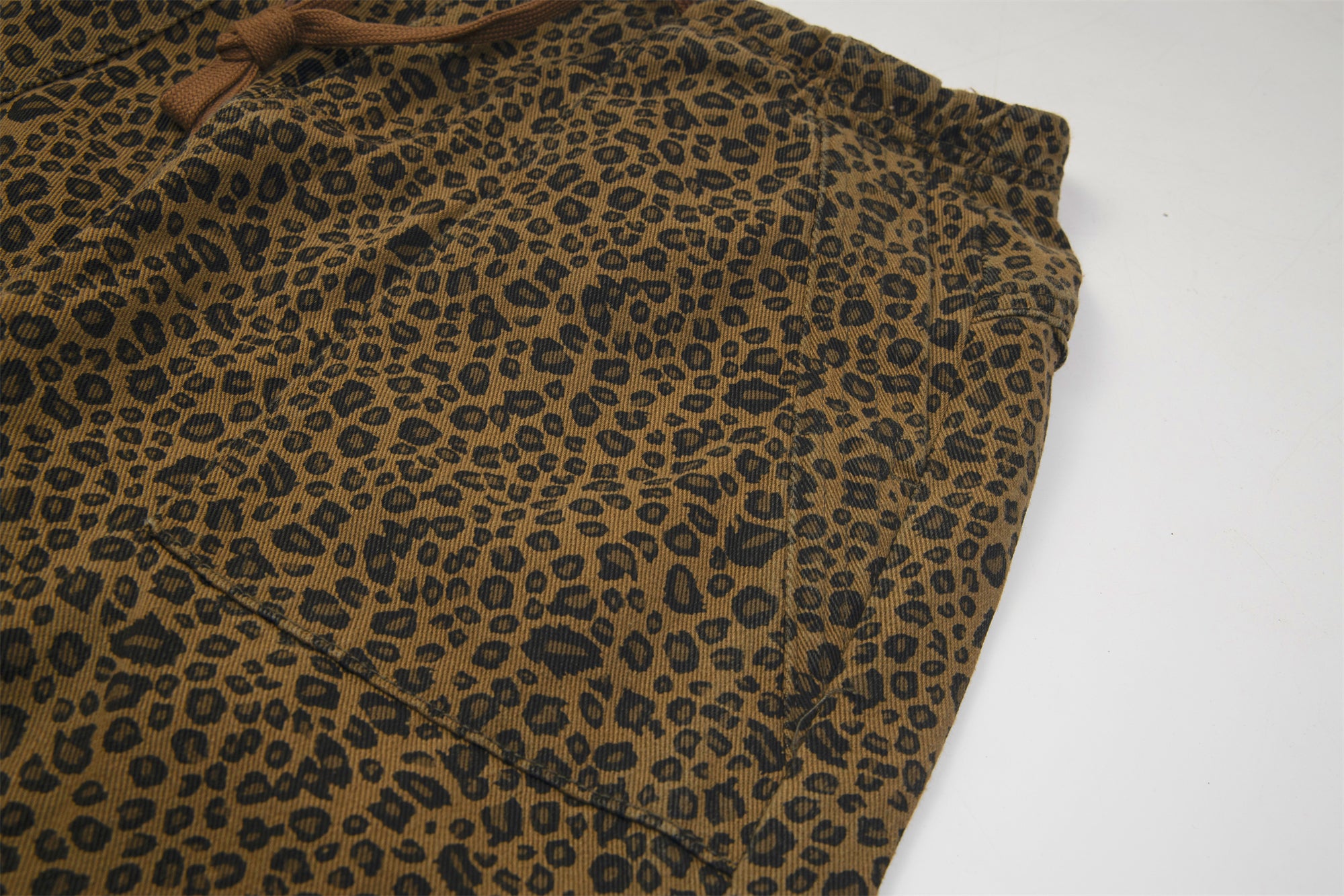 Wild Cat | Patterned Wide-Leg Jeans