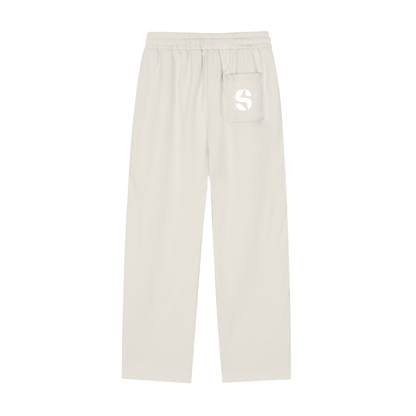 SANTO ORIGINAL - Striped Straight-Leg Joggers