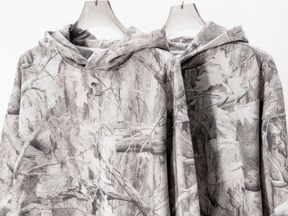 Tree Branch Camo Print | Oversized Hoodie - Santo 