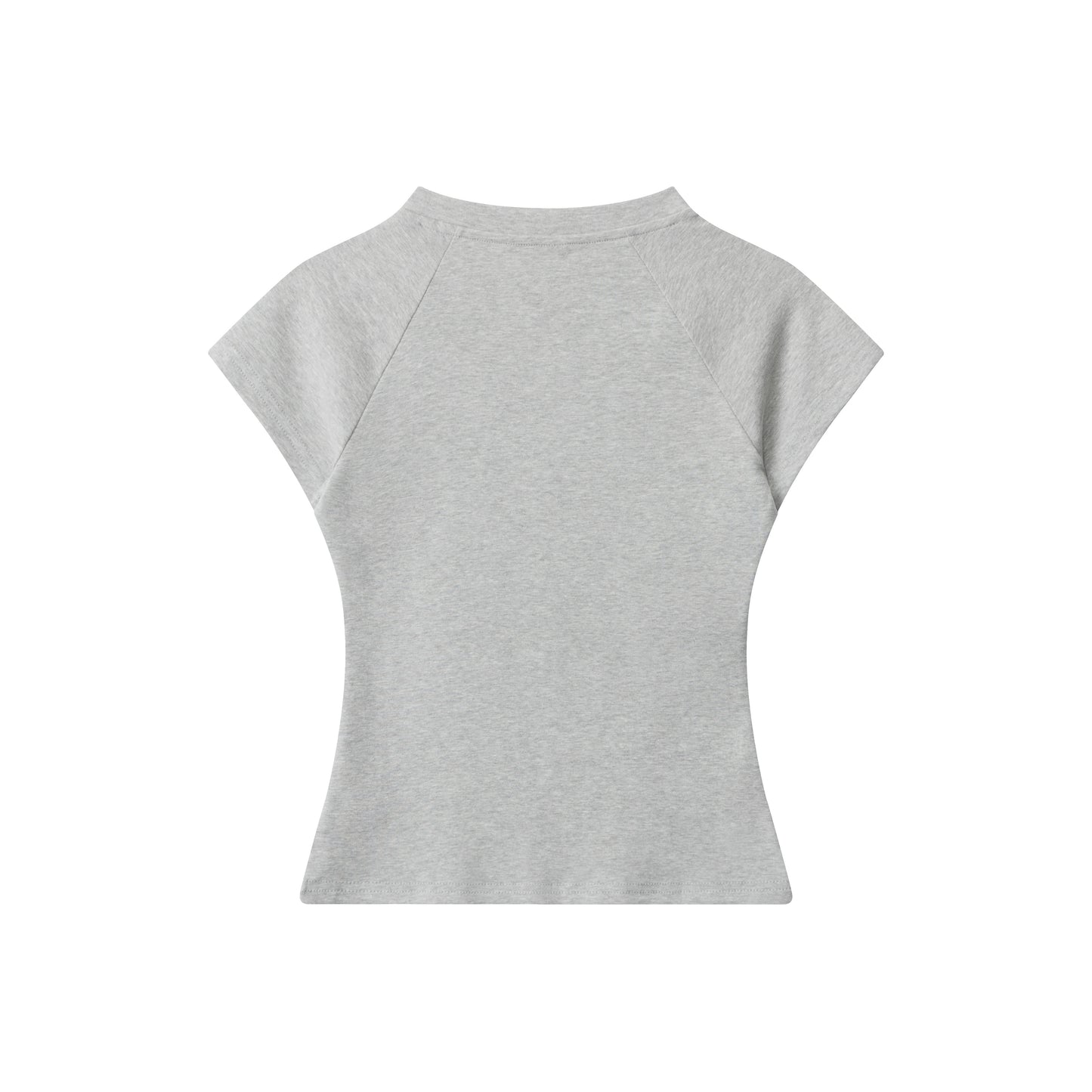 Faded Hug | V-Neck Soft Focus Tee