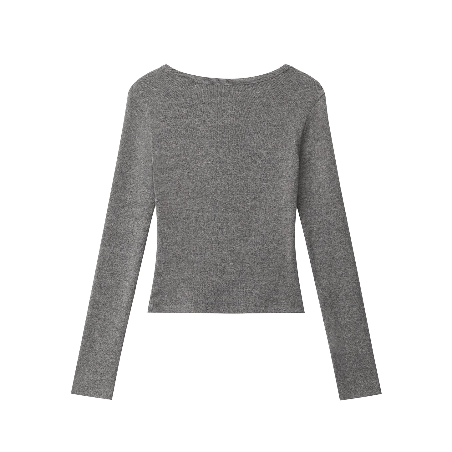 STUDDED SCRIPT | Graphic Scoop-Neck Set