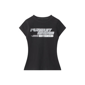 Dream Pursuit | Retro Graphic Slim Tee