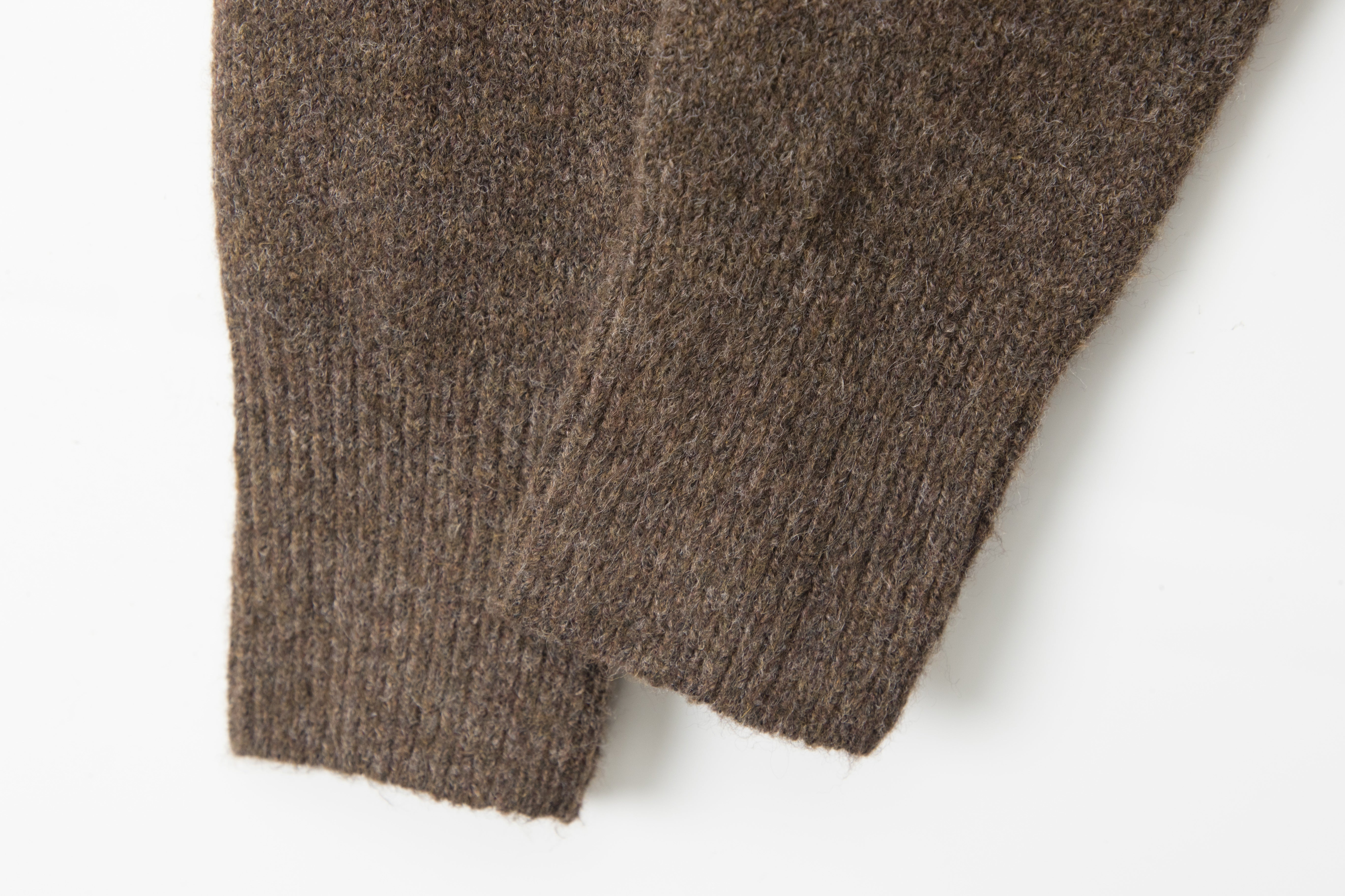 Fuzzy Pup | Dog Sweater with Colorful Knit Scarf