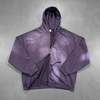 Washed Distressed | Zip-Up Hoodie