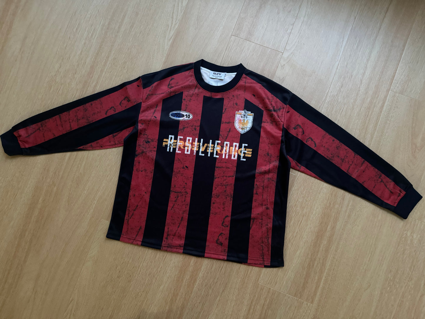 Retro Stripe Print | Athletic Sweatshirt - Santo 