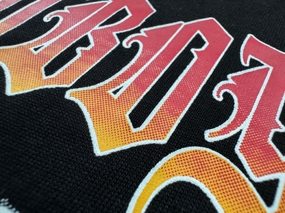 Vintage Flame Letter | Contrast Sweatshirt - Santo 