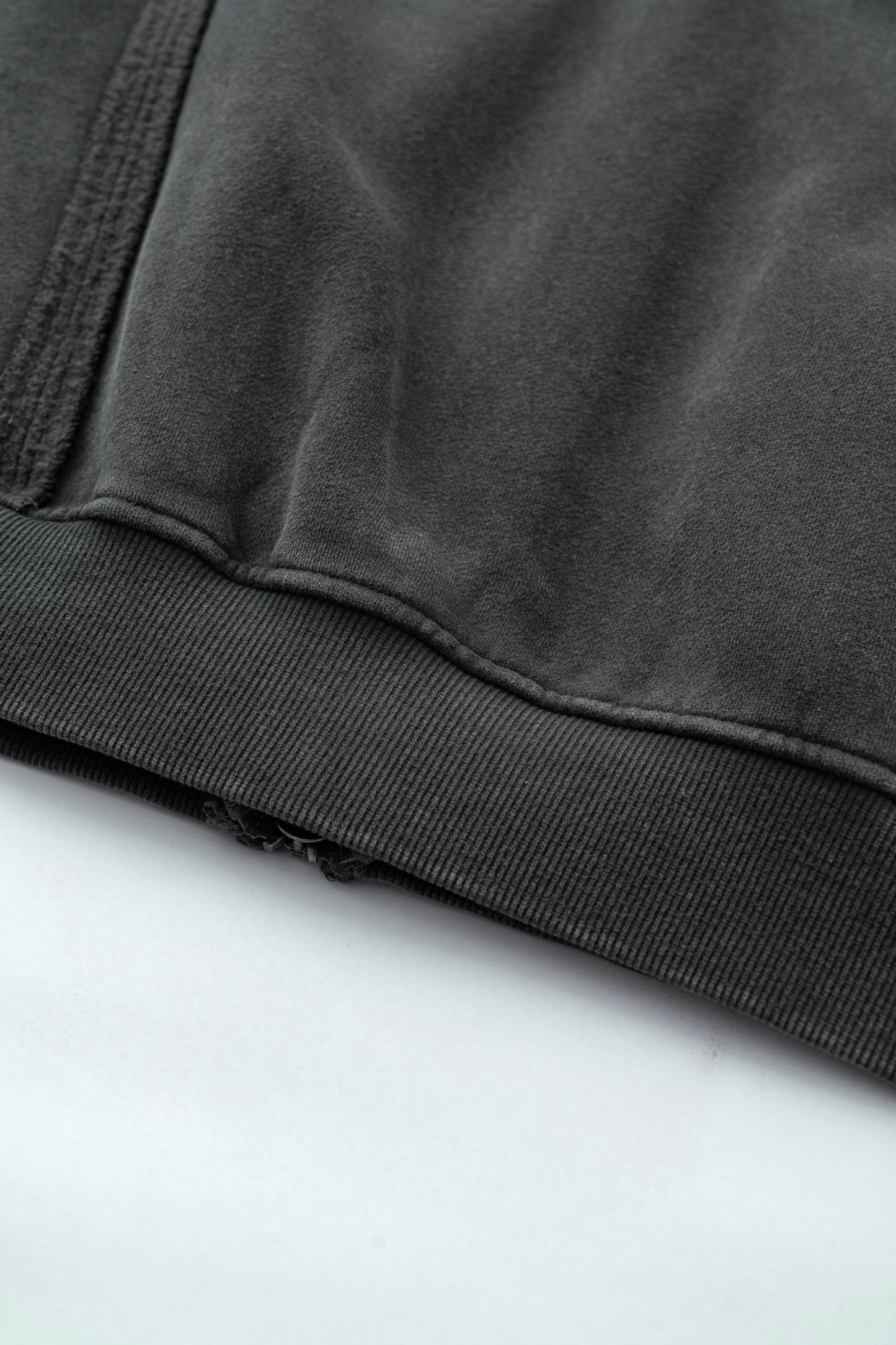 Structured Panel | Baggy Zip-Up Hoodie - Santo 
