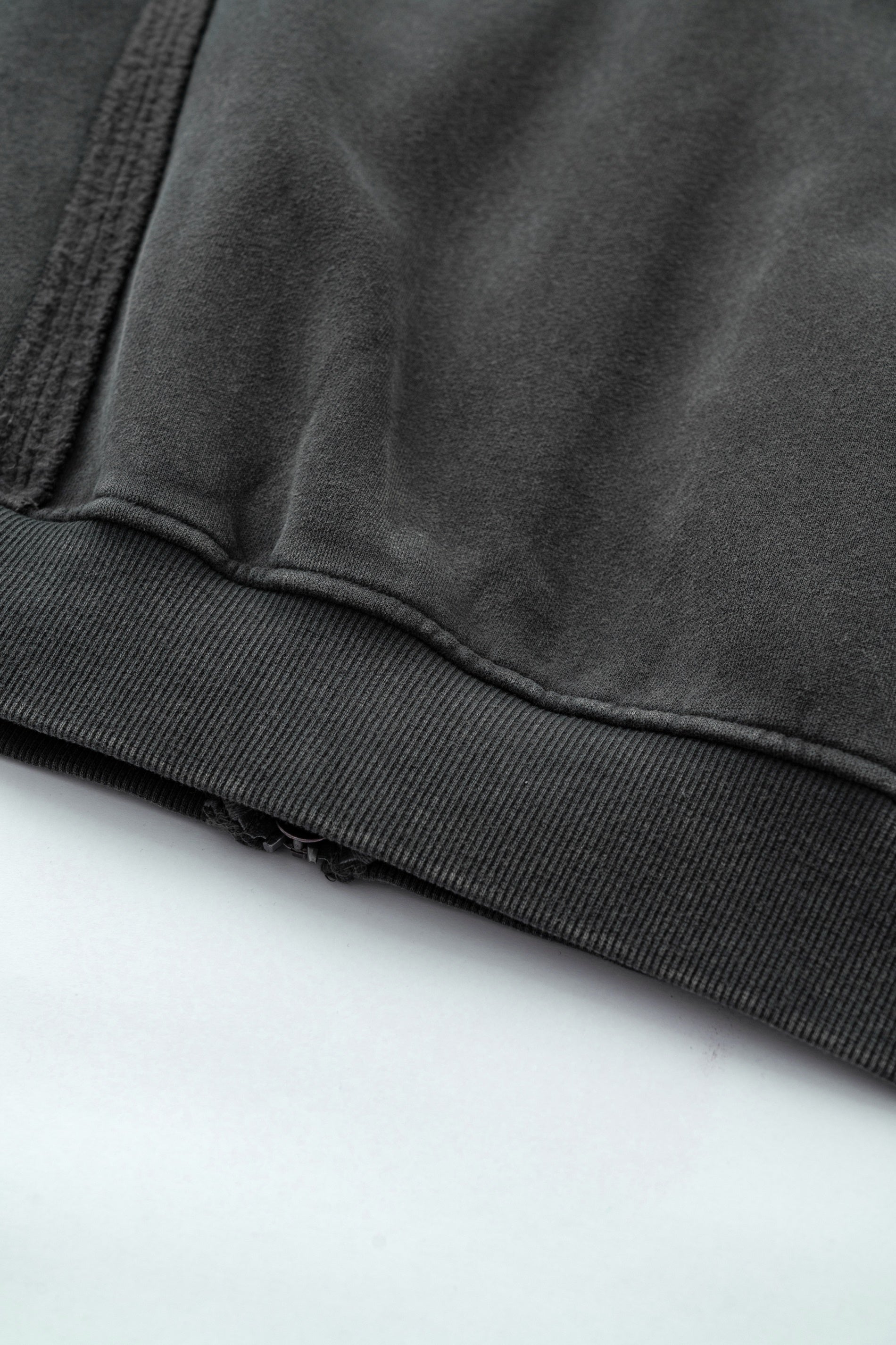 Structured Panel | Oversized Zip-Up Hoodie