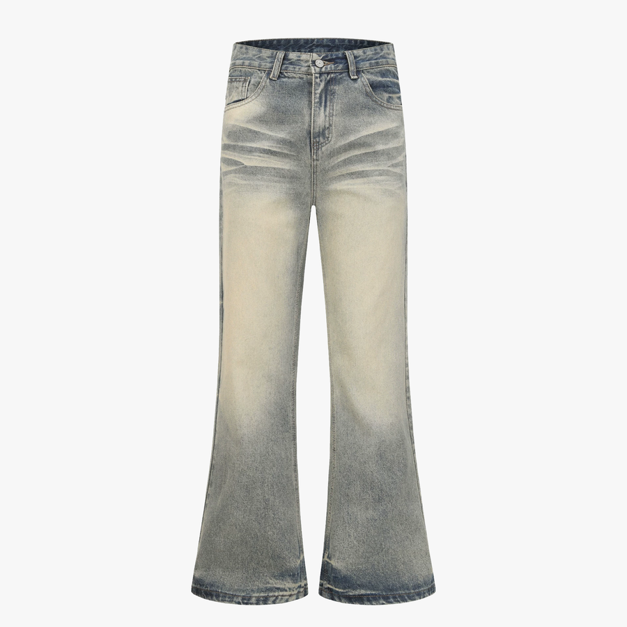Giacca di jeans sfrangiata