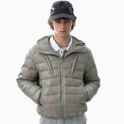 Structured Quilted | Hooded Puffer Jacket