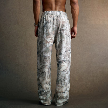 Leaf Camo Pattern | Baggy Pants - Santo 