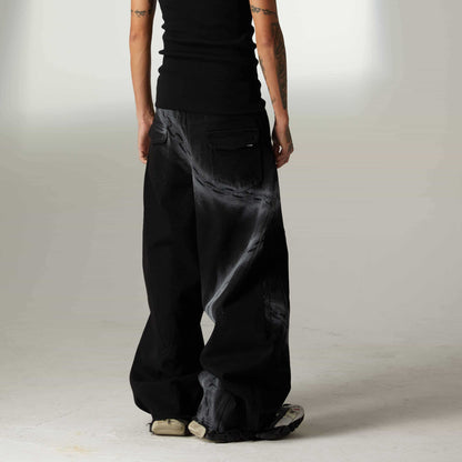 Chain Print | Baggy Jeans - Santo 