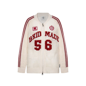 Sportswear | Retro Mesh Knit Jacket - Santo 