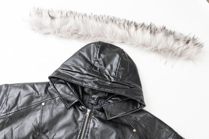 Moto Style | Faux Fur PU Jacket - Santo 