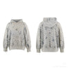 Mystic Burnout Print | Distressed Hoodie