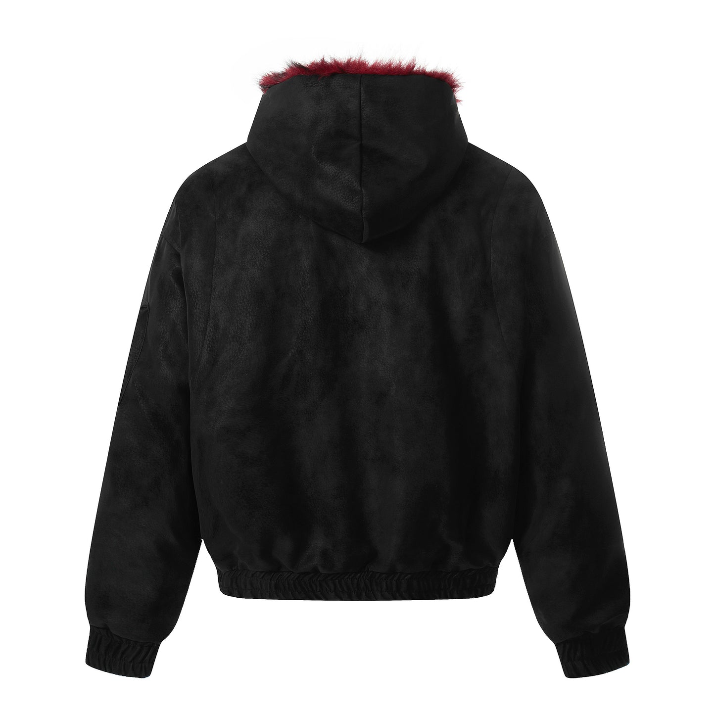 Dark Contrast | Hooded Winter Jacket