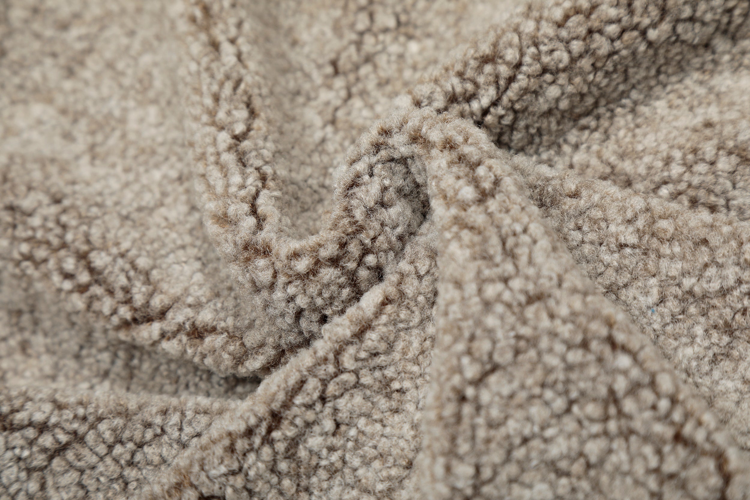 Pine Cocoa | Contrast Hooded Zip Jacket