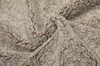 Pine Cocoa | Contrast Hooded Zip Jacket