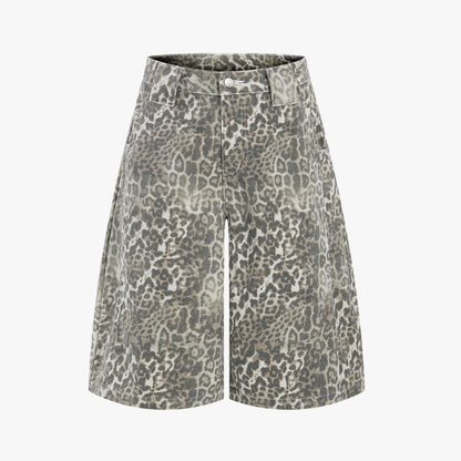Starlight | Streetwear Star Print Denim Shorts