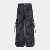 Men's Oversized Cargo Trousers | Camo Print