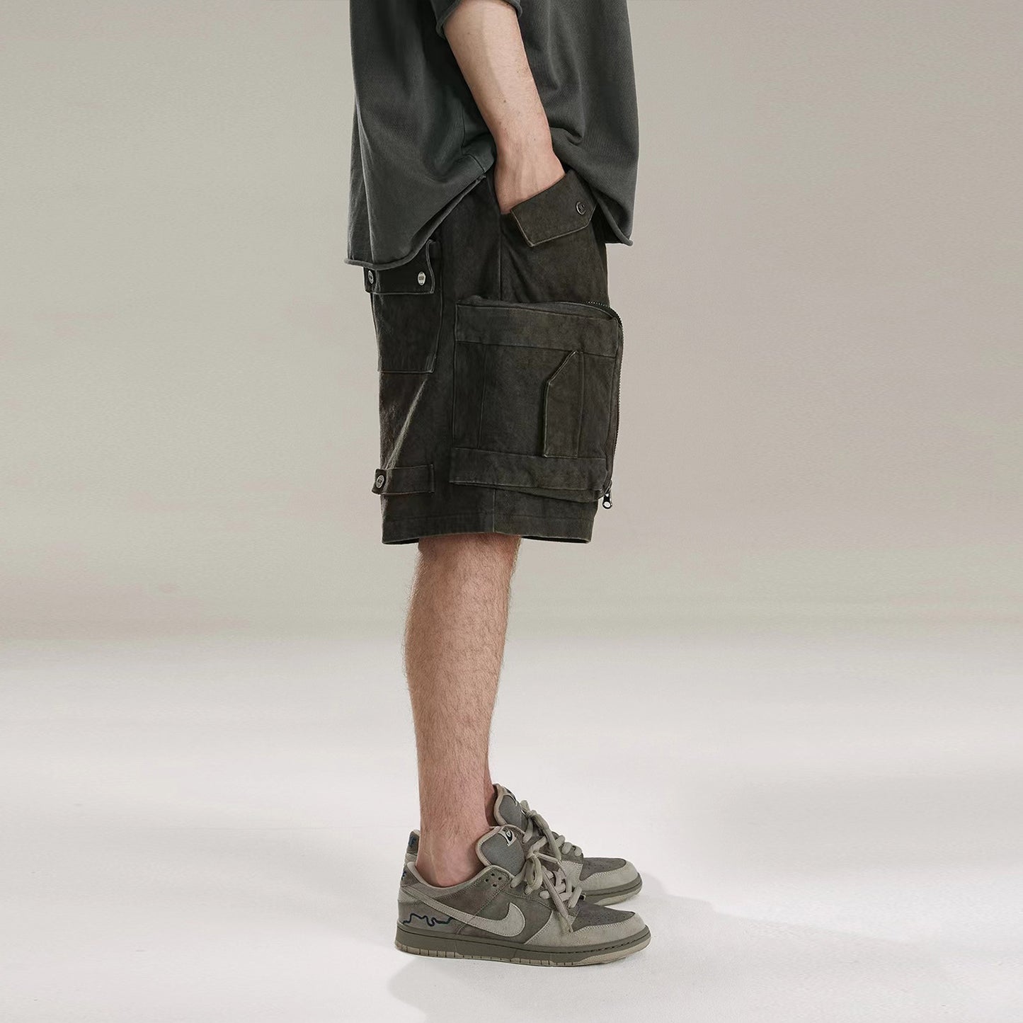 Starlight | Streetwear Star Print Denim Shorts