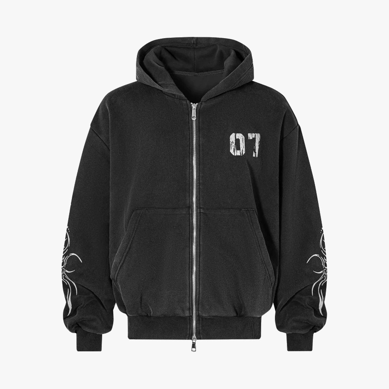 Shadow Wave | Y2K Inspirierte Grafik Hoodie
