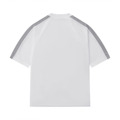 Gothic Font Jersey Street Loose T-Shirt