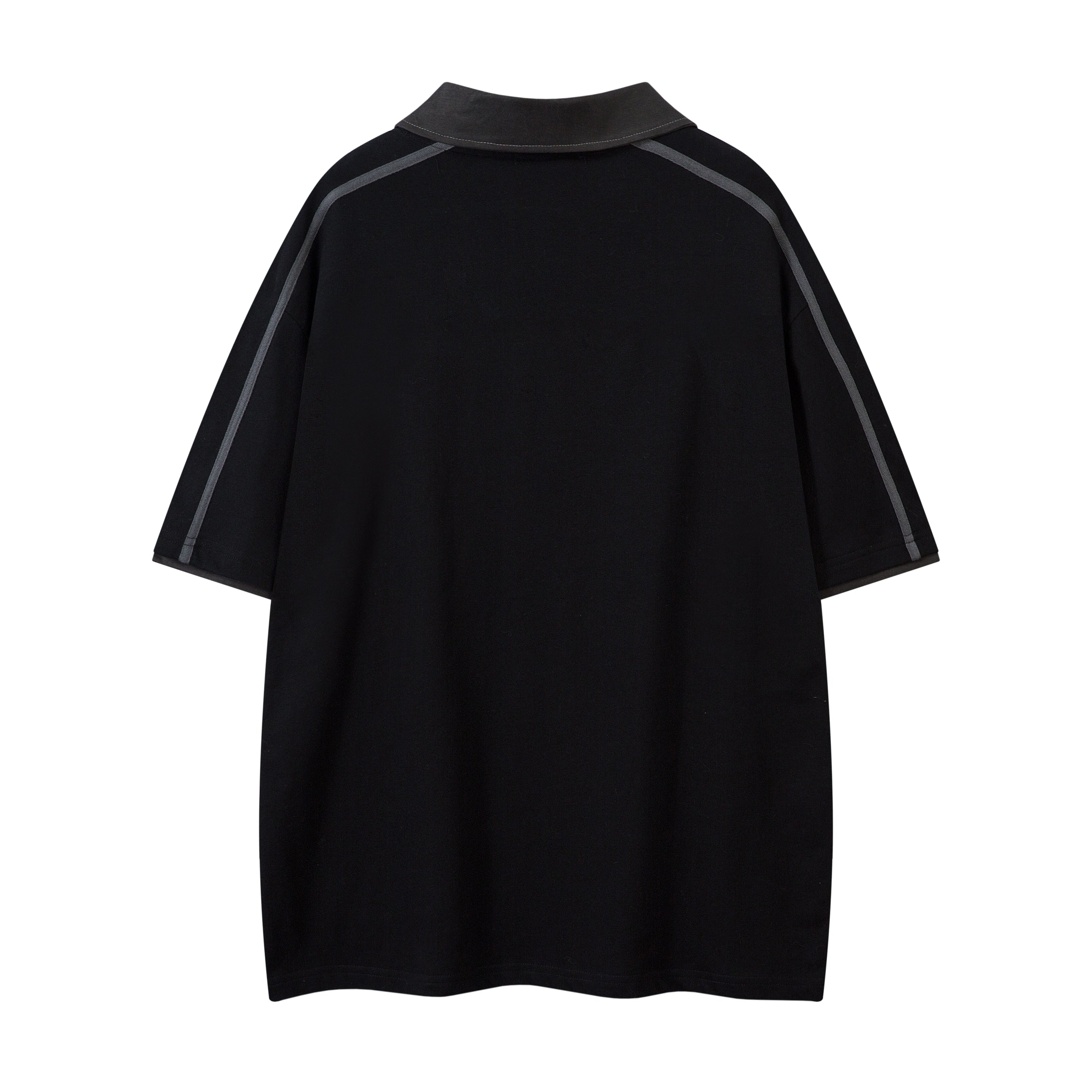 Men's Overszied Rugby Jersey | Polo Collar