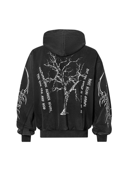 Shadow Wave | Y2K Inspirierte Grafik Hoodie