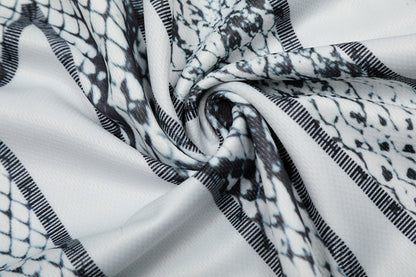 Jersey Style Snake Print T-Shirt