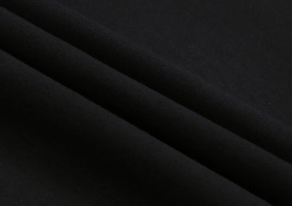 Retro Gradient Letter Printed Washed Oversize T-shirt