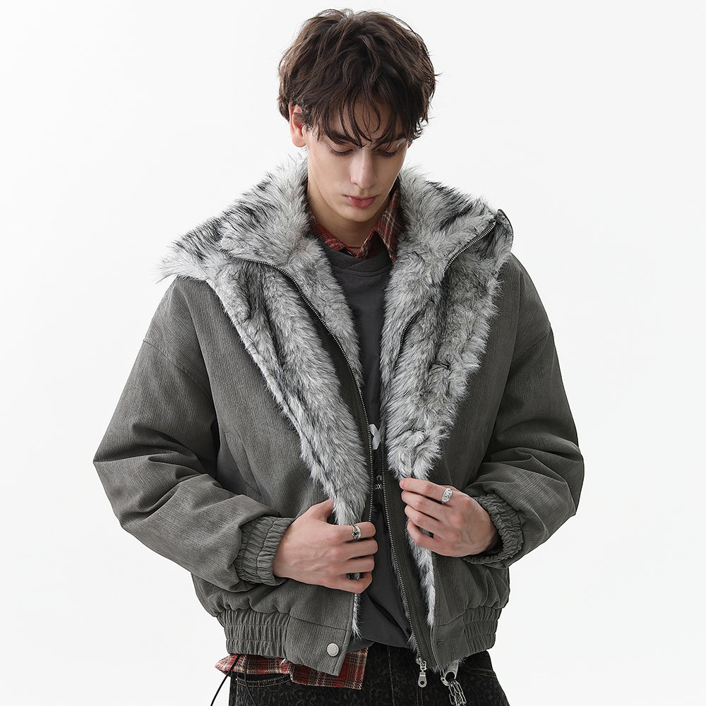 Patchwork Fur | Winter Stand Jacket