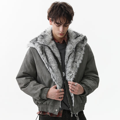 Patchwork Fur | Winter Stand Jacket