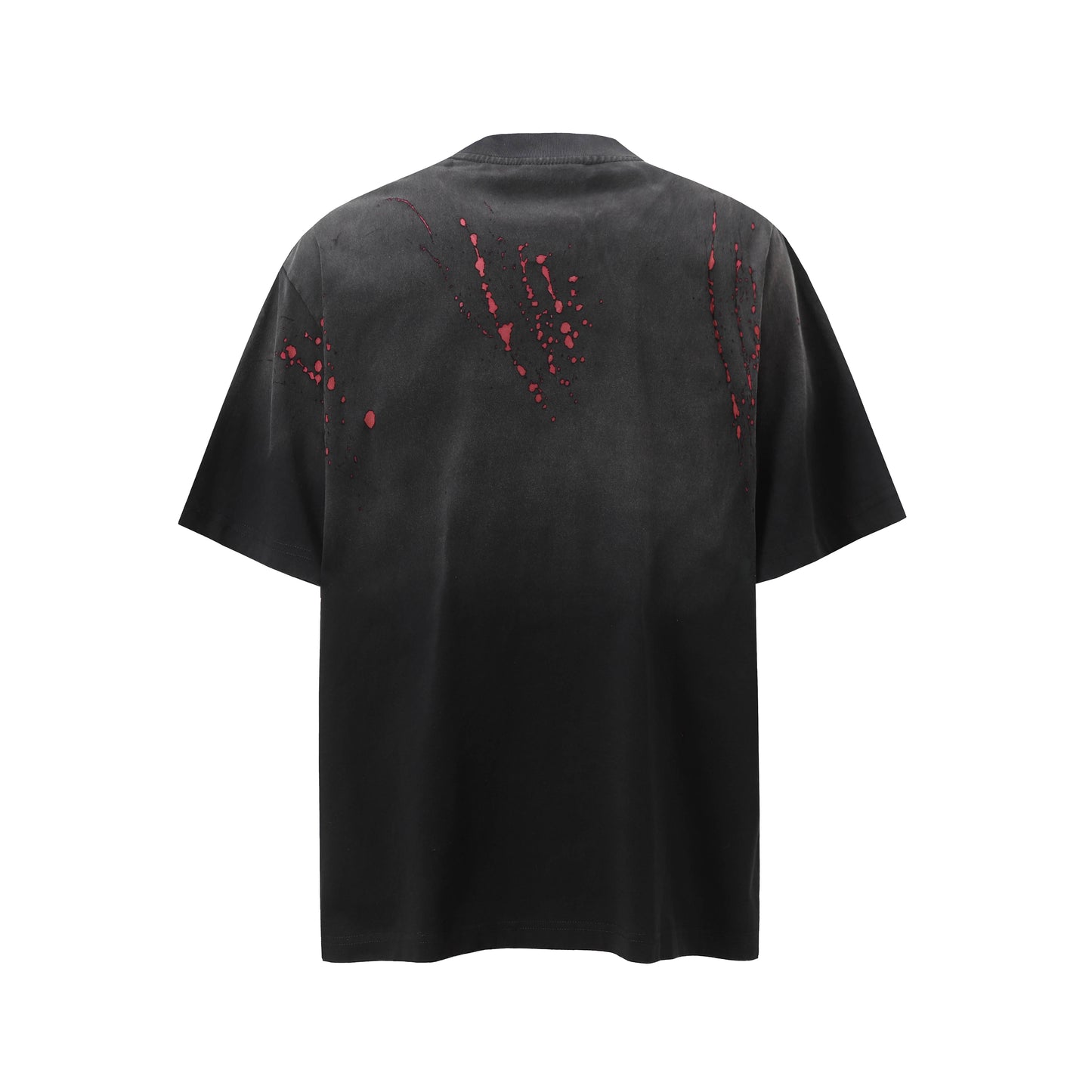 Splatter Graphic | Black T-Shirt - Santo 