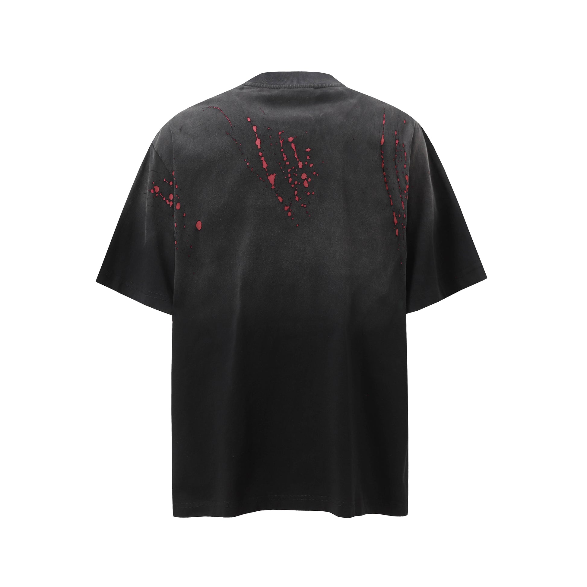 Splatter Graphic | Black T-Shirt - Santo 