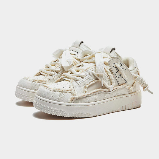 Elevate | Thick Sole Sneakers - Santo 