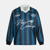 Signature Stripes Graphic | V-Neck Sweatshirt