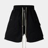 Taschen | Hip Hop Zip-up Long Drawstring Shorts